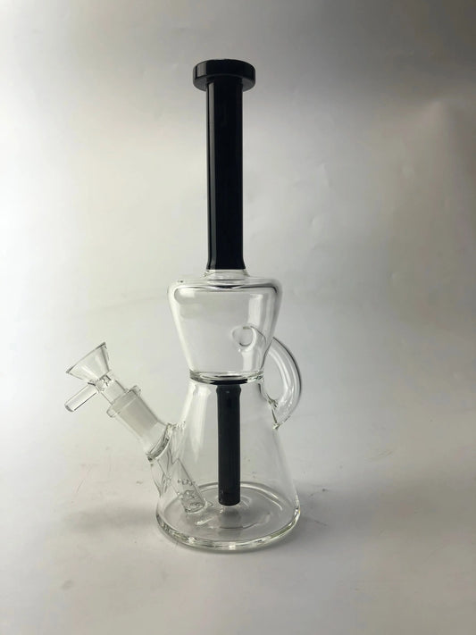 9" Glass Recycler Dab Rig